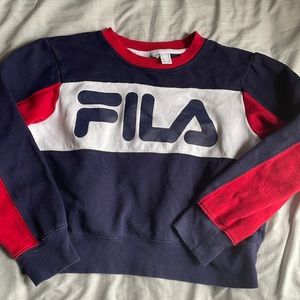 Forever 21 Fila crew neck in good condition!